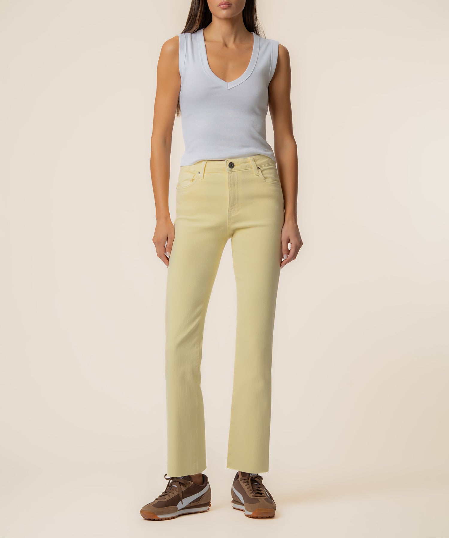 Kelsey High Rise Ankle  Flare