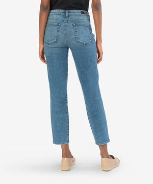 Meghan High Rise Ankle Cigarette Leg (Shared Wash)