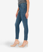 Connie High Rise Fab Ab Ankle Skinny (Instigator Wash-Sustainable) Hover Image
