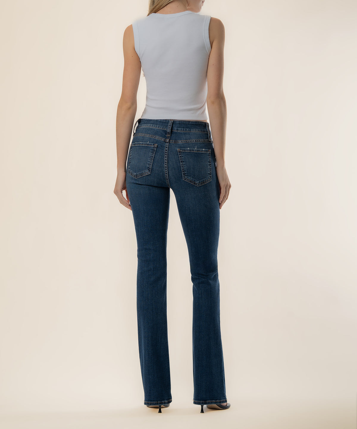 Natalie High Rise Bootcut, Petite