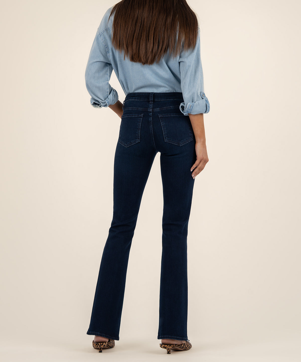 Natalie Mid Rise Flare