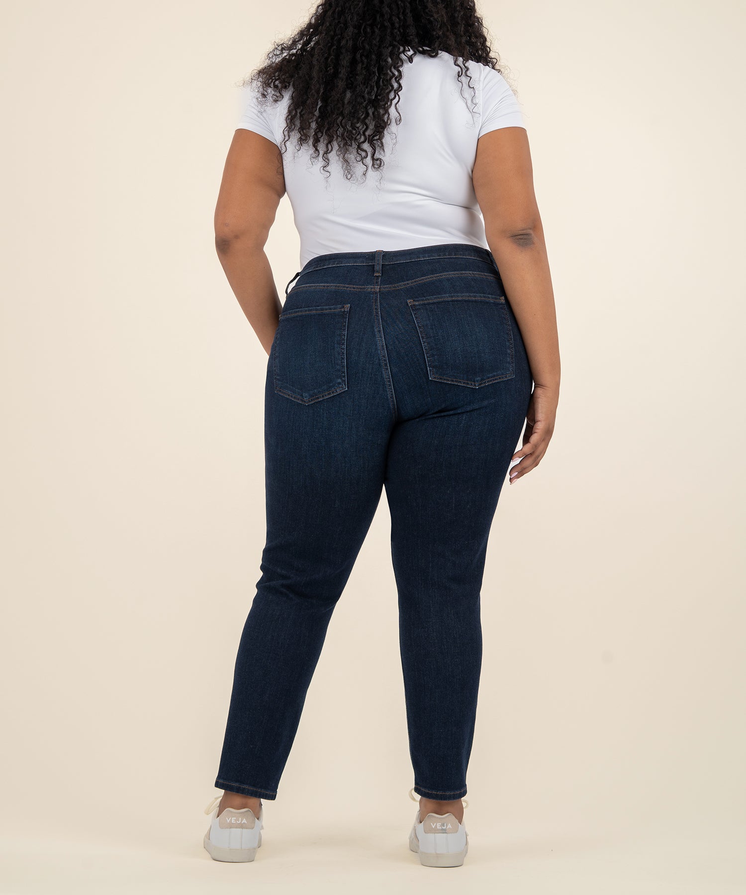 Naomi High Rise Straight Leg, Plus