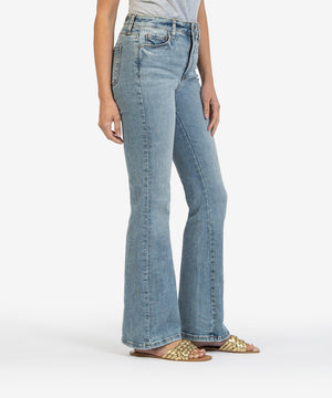 Ana High Rise Fab Ab Flare (Nourish Wash)