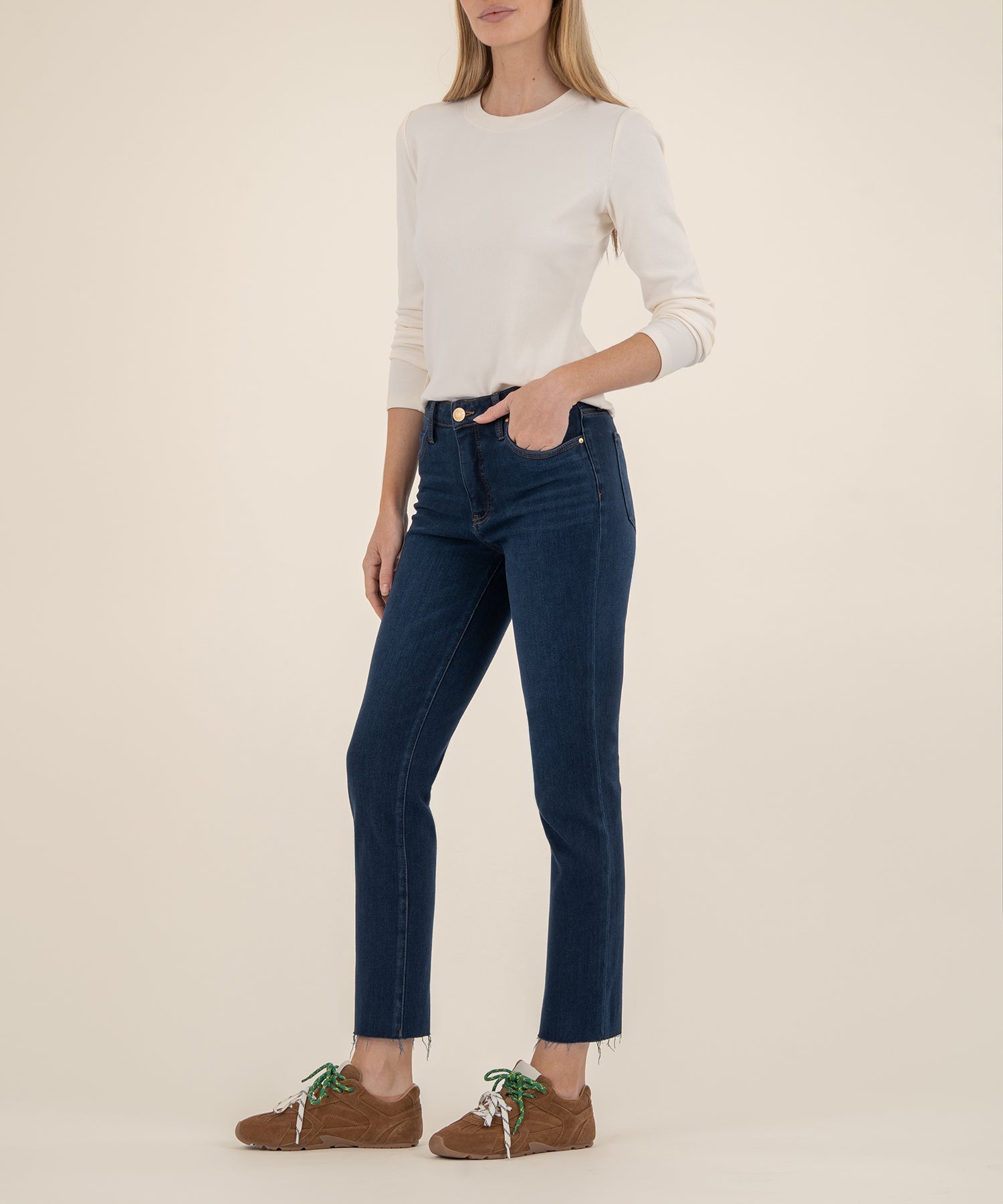 Reese High Rise  Ankle Straight