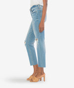 Rachael High Rise Fab Ab Mom Jean (Upright Wash) Hover Image