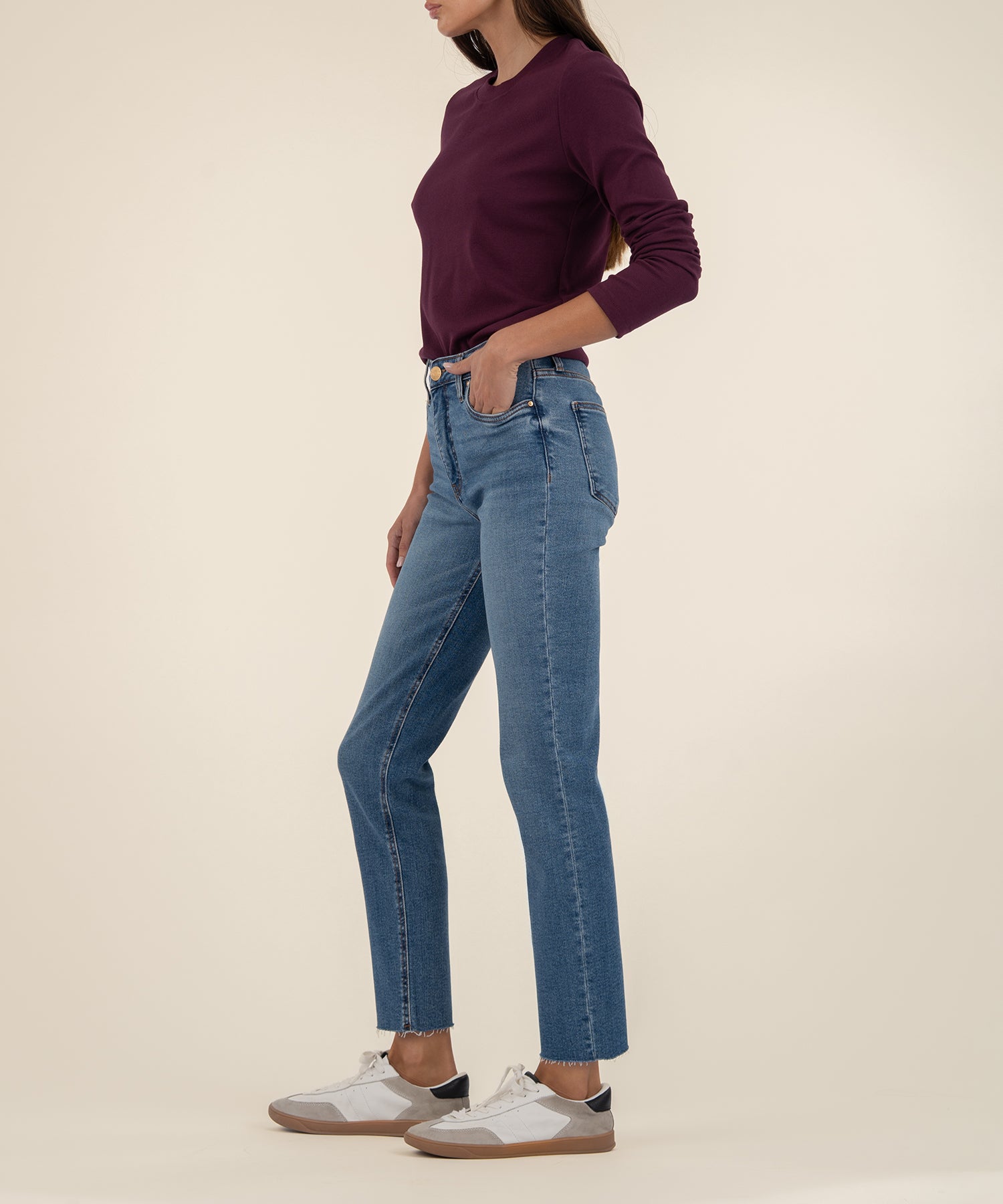 Rachael High Rise Mom Jean