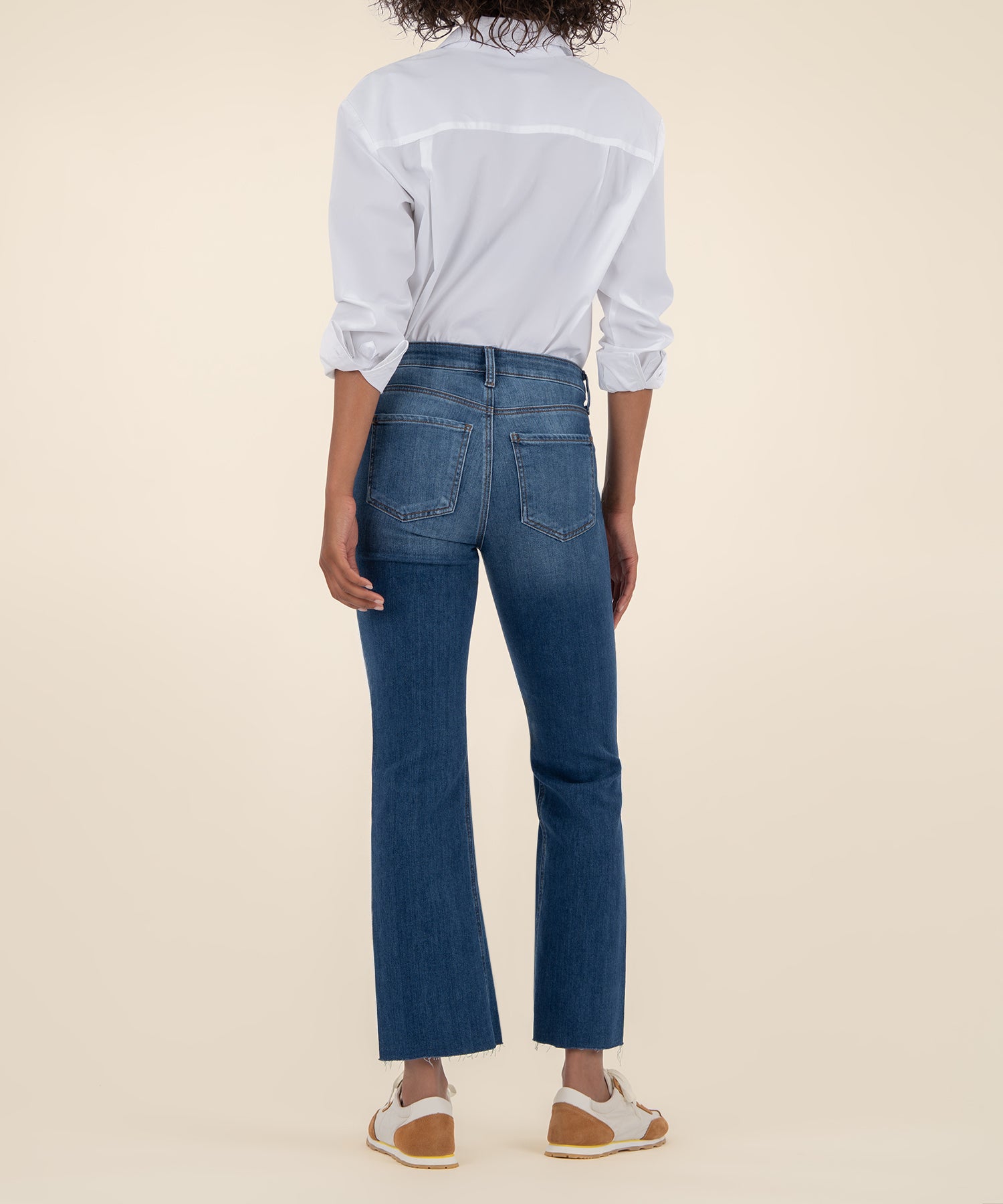 Kelsey High Rise Ankle Flare