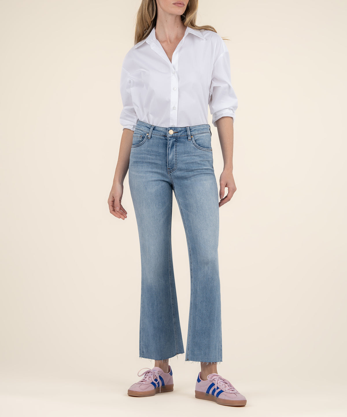 Kelsey High Rise Ankle Flare