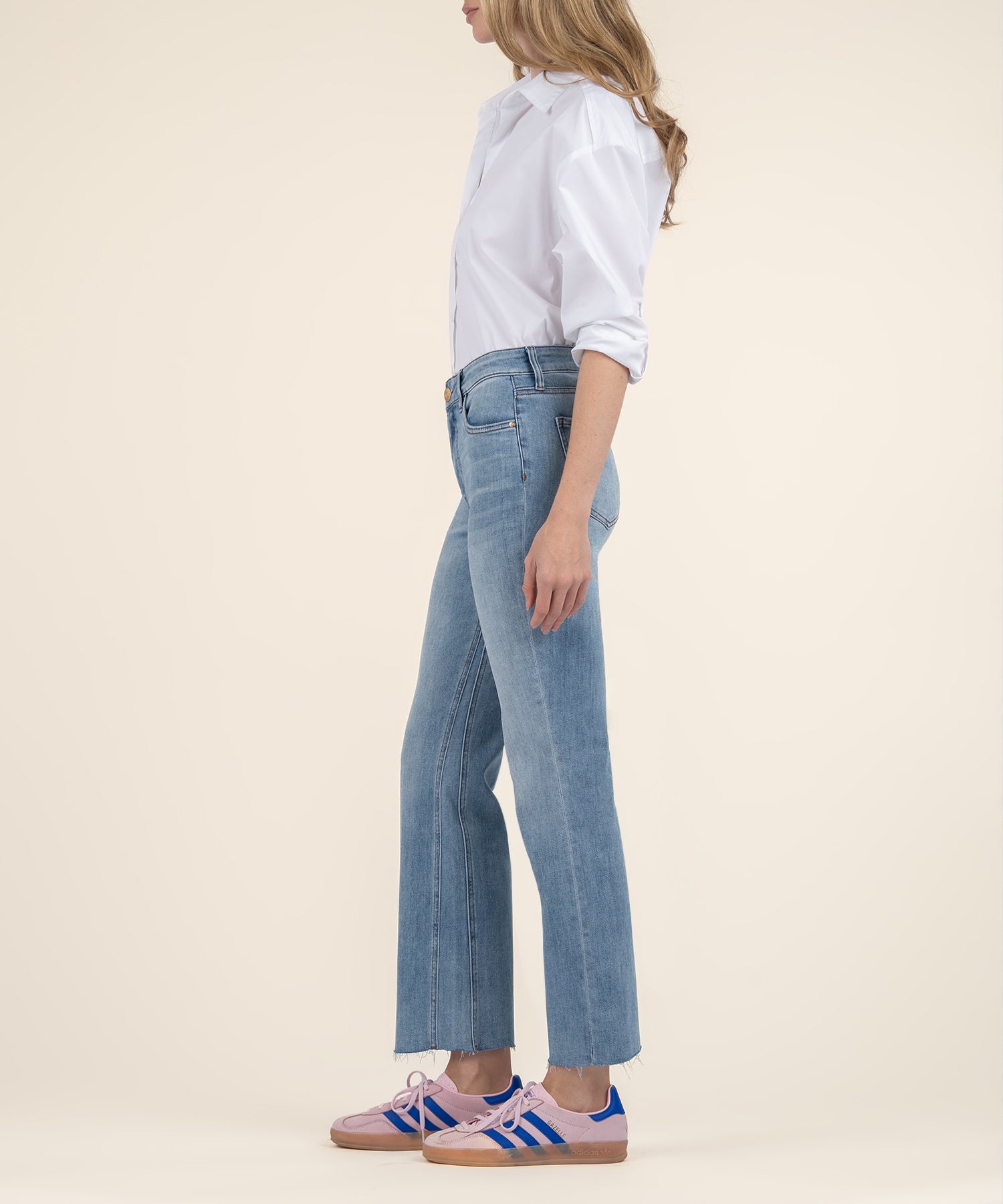 Kelsey High Rise Ankle Flare, Petite