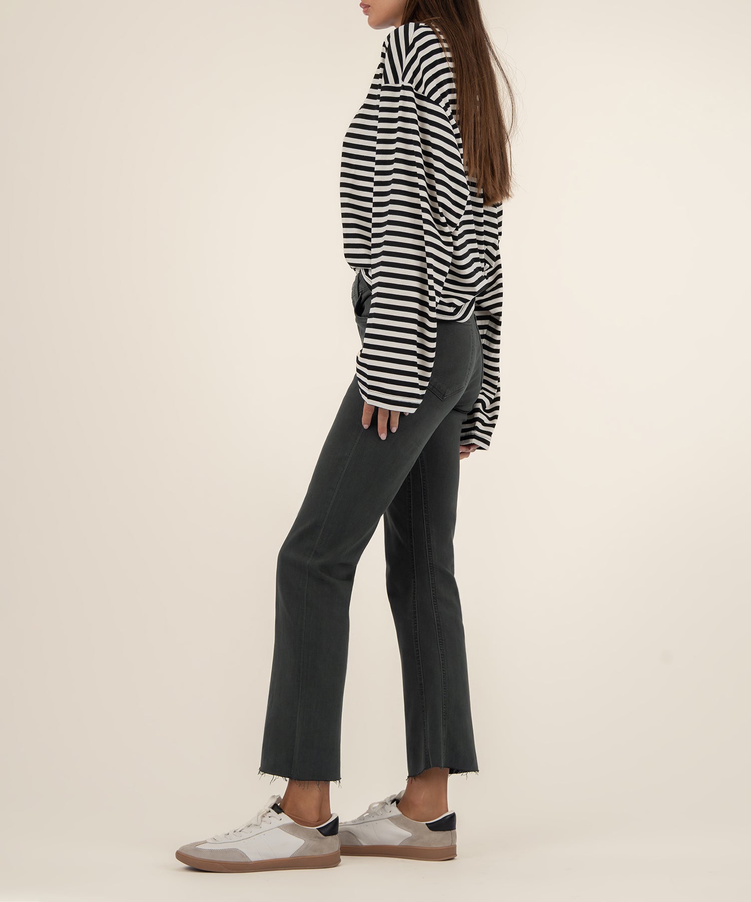 Kelsey High Rise Ankle Flare