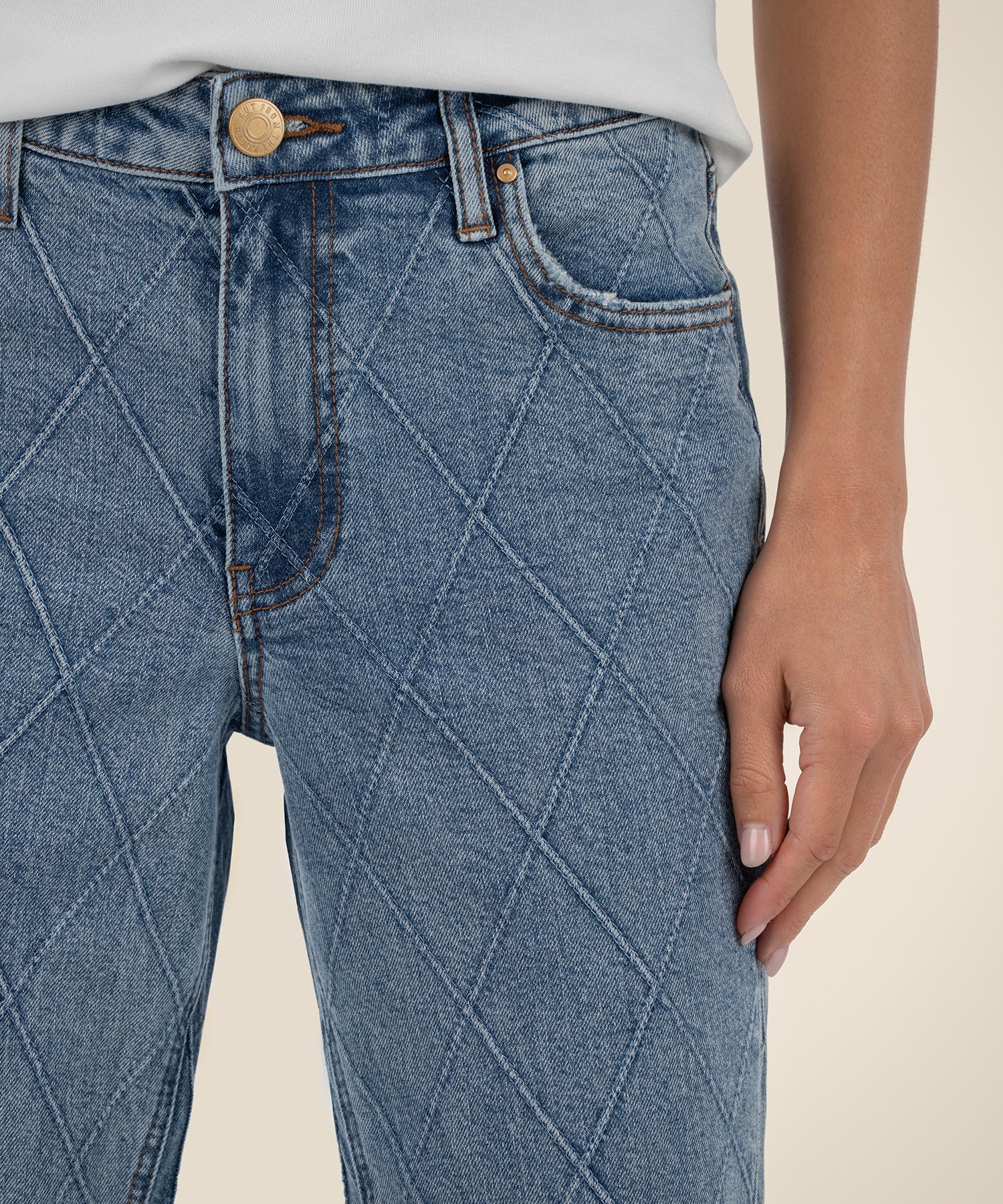 Kelsey High Rise Ankle Flare