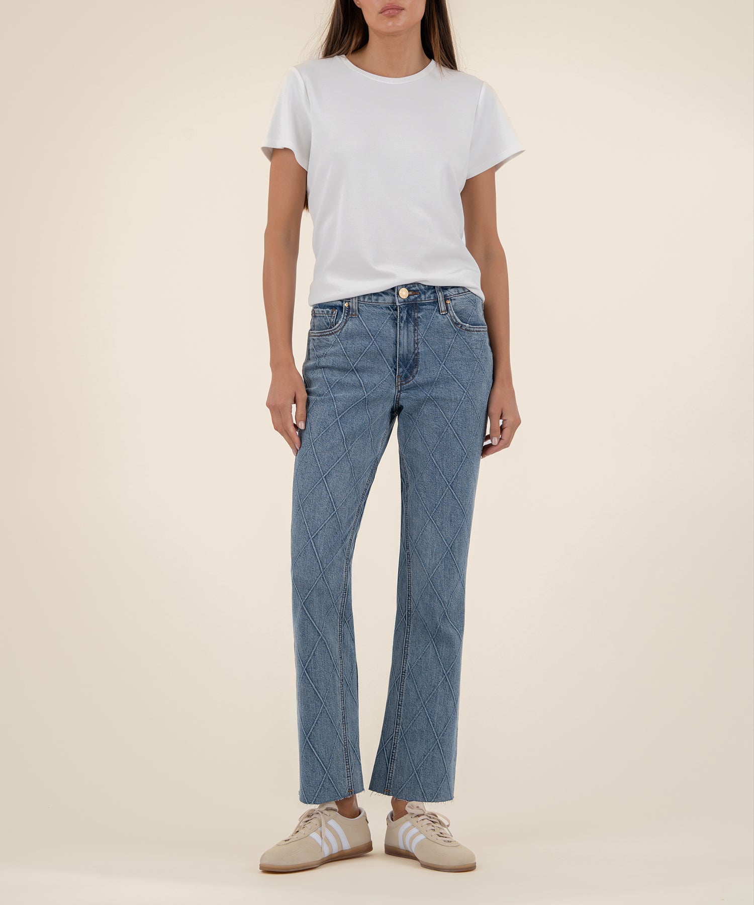 Kelsey High Rise Ankle Flare