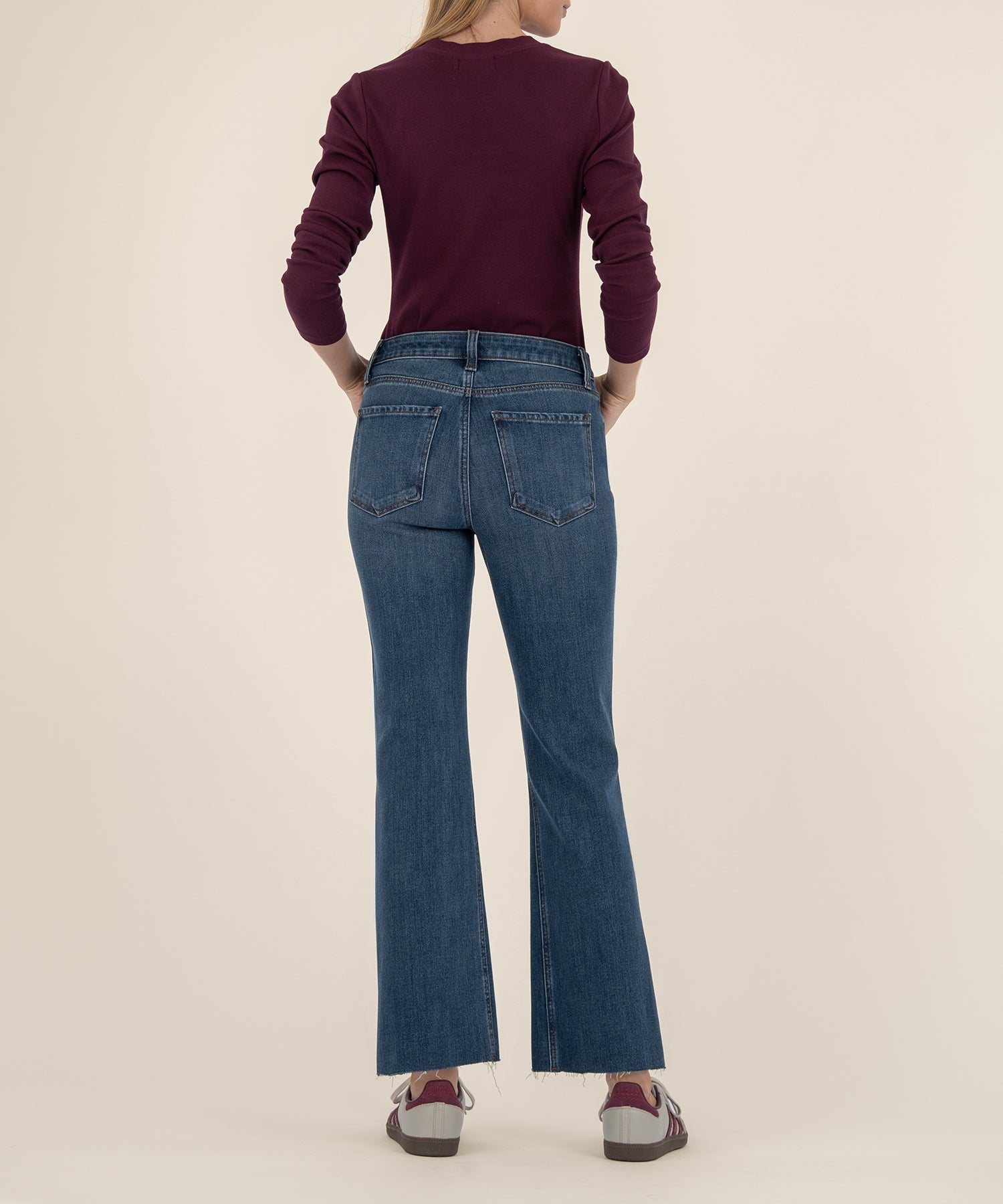 Kelsey High Rise Ankle Flare