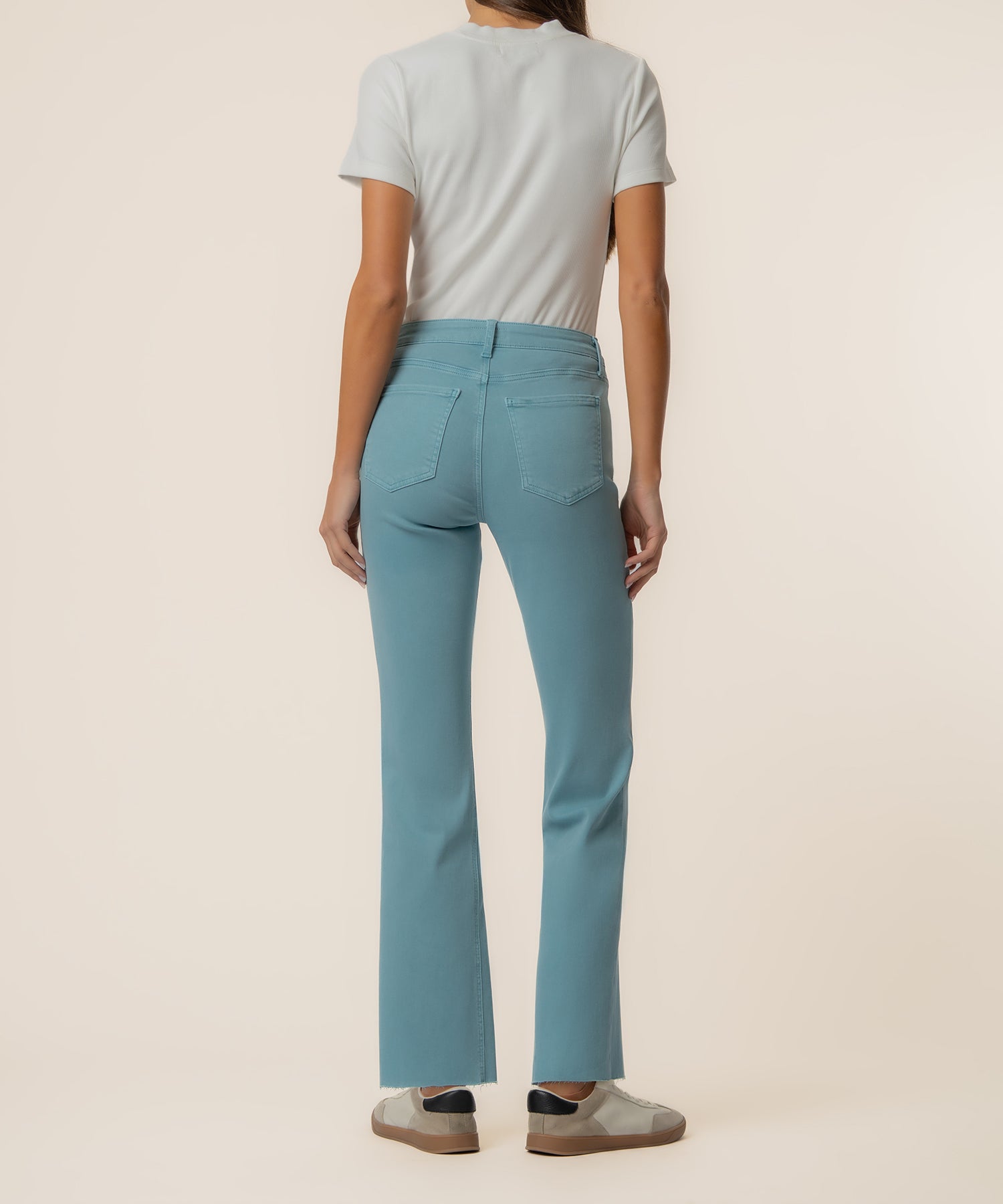 Kelsey High Rise Ankle Flare, Petite