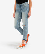 Reese Ankle Mid Rise Straight Leg Hover Image