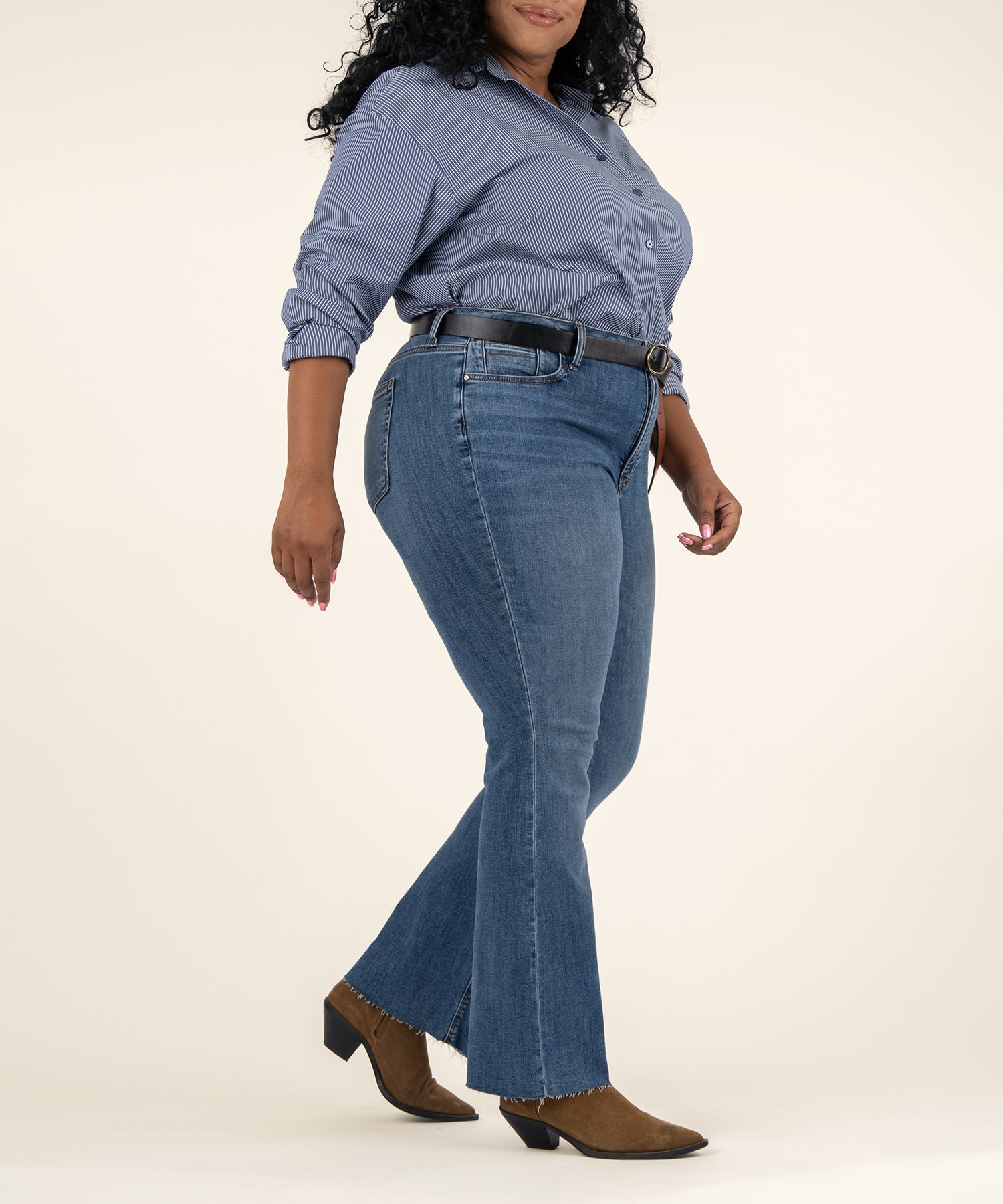 Stella High Rise Flare, Plus