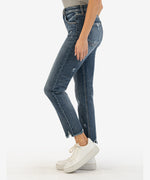 Elizabeth High Rise Fab Ab Straight Raw Hem Hover Image