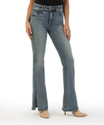 Ana High Rise Fab Ab Flare With Side Slit (Unconditional Wash) Main Image