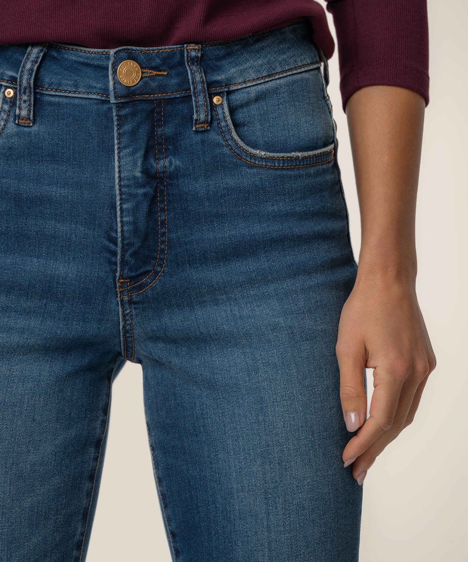 Kelsey High Rise Ankle Flare