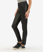 Reese Coated Ankle Straight, Long Inseam Hover Image
