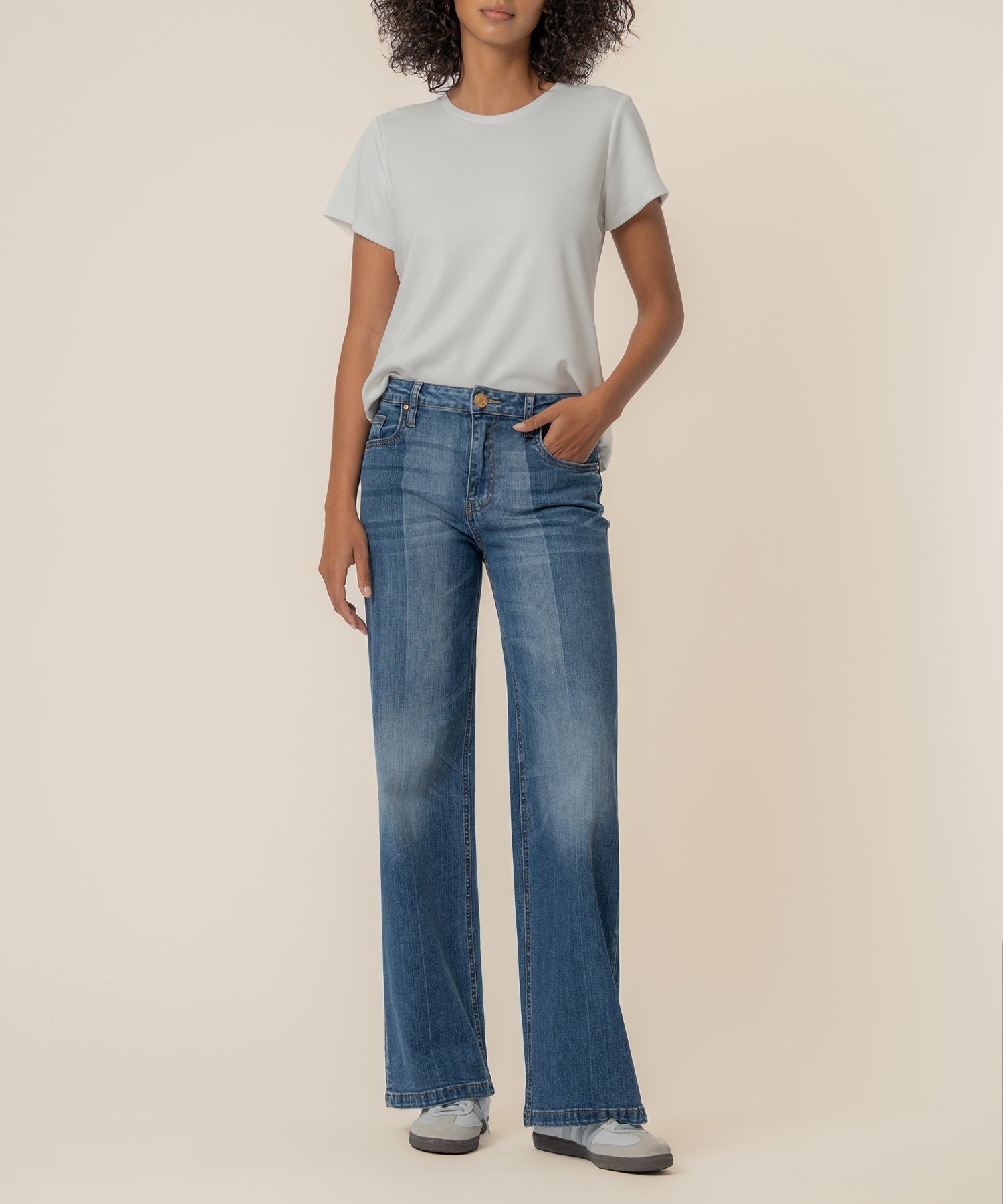 Jean High Rise Wide Leg