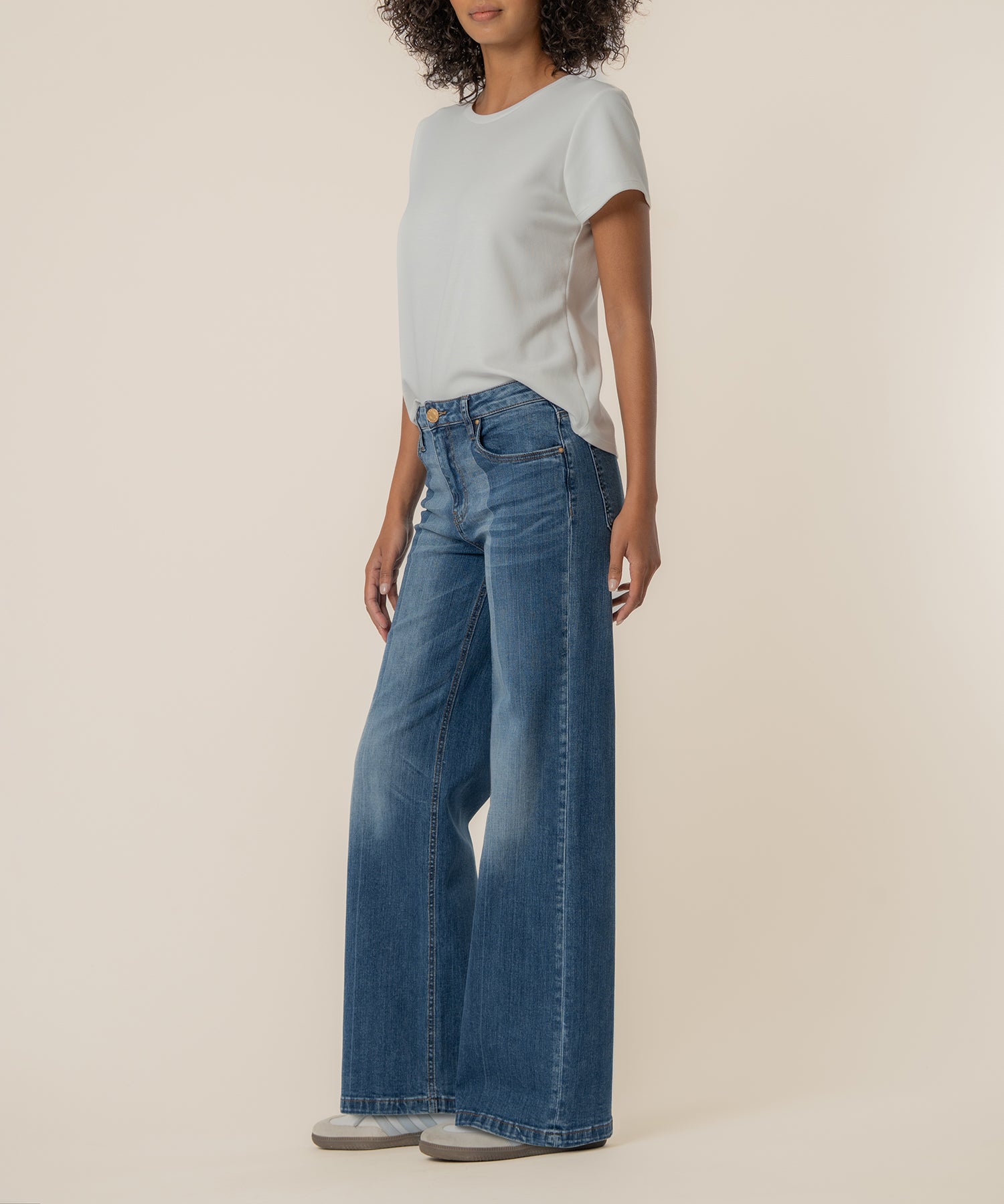 Jean High Rise Wide Leg