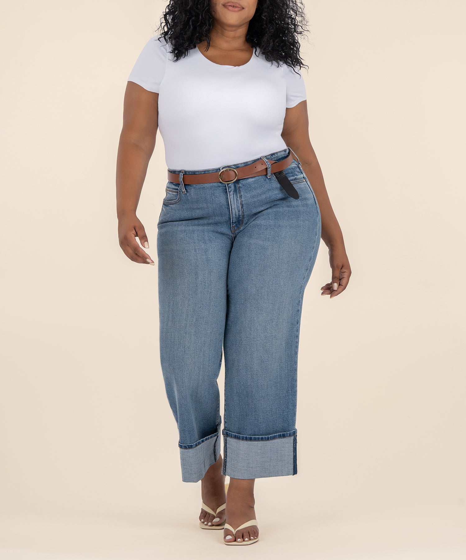 Sienna High Rise Wide Leg, Plus