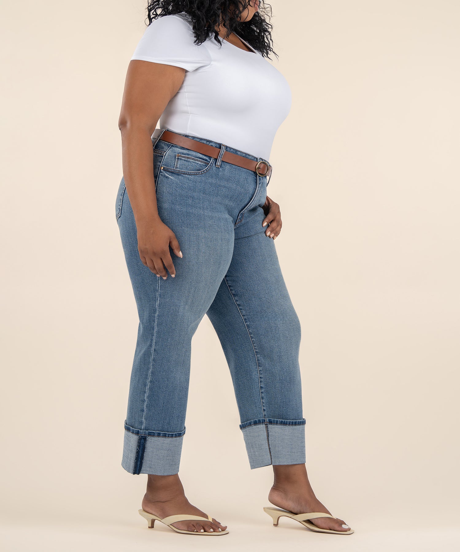 Sienna High Rise Wide Leg, Plus