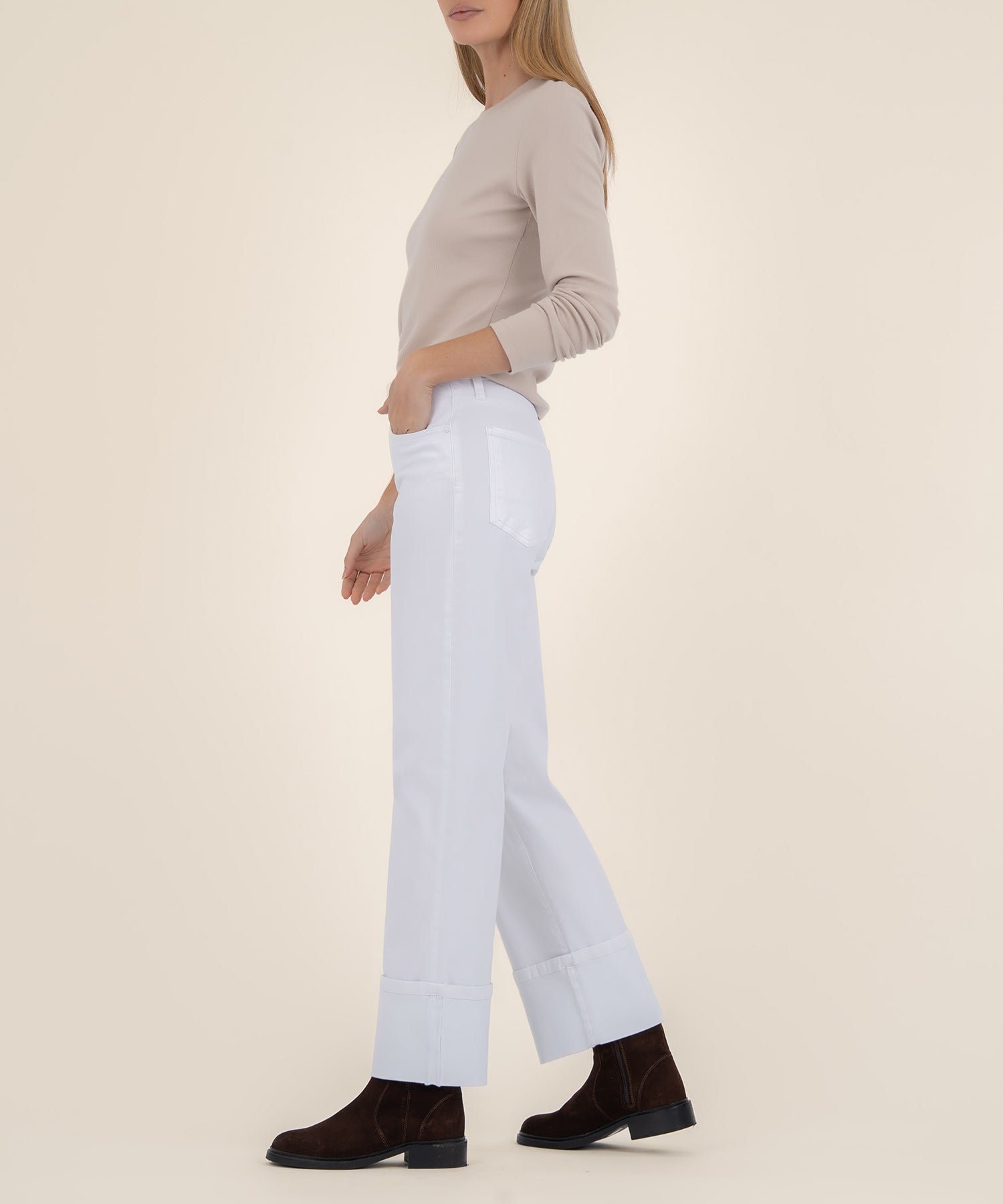 Sienna High Rise Straight Wide Leg