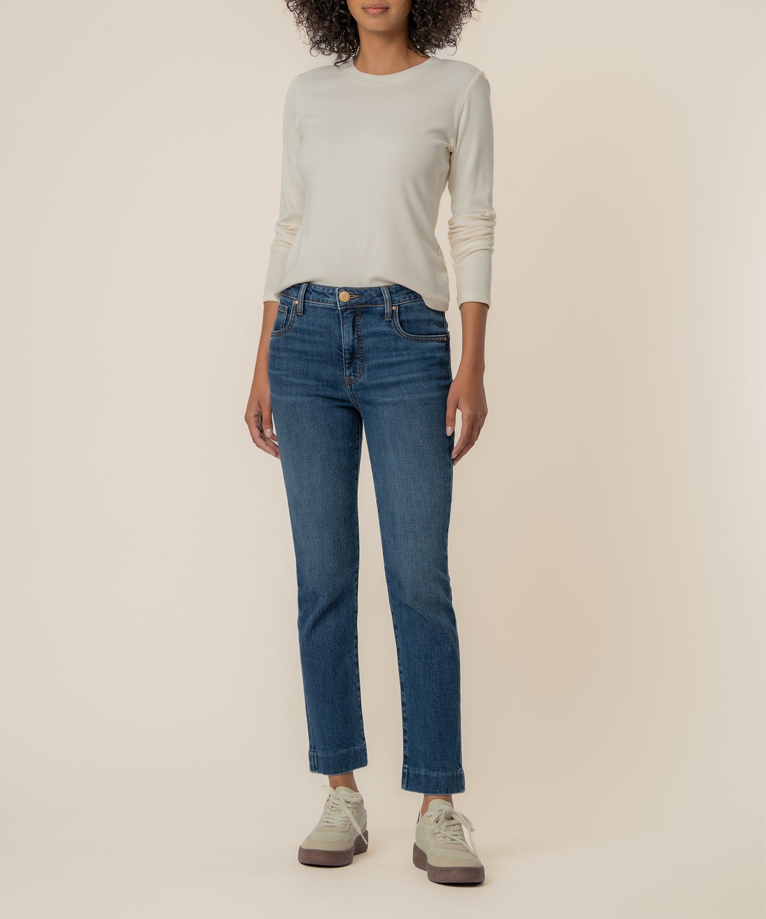 Reese High Rise Ankle Straight