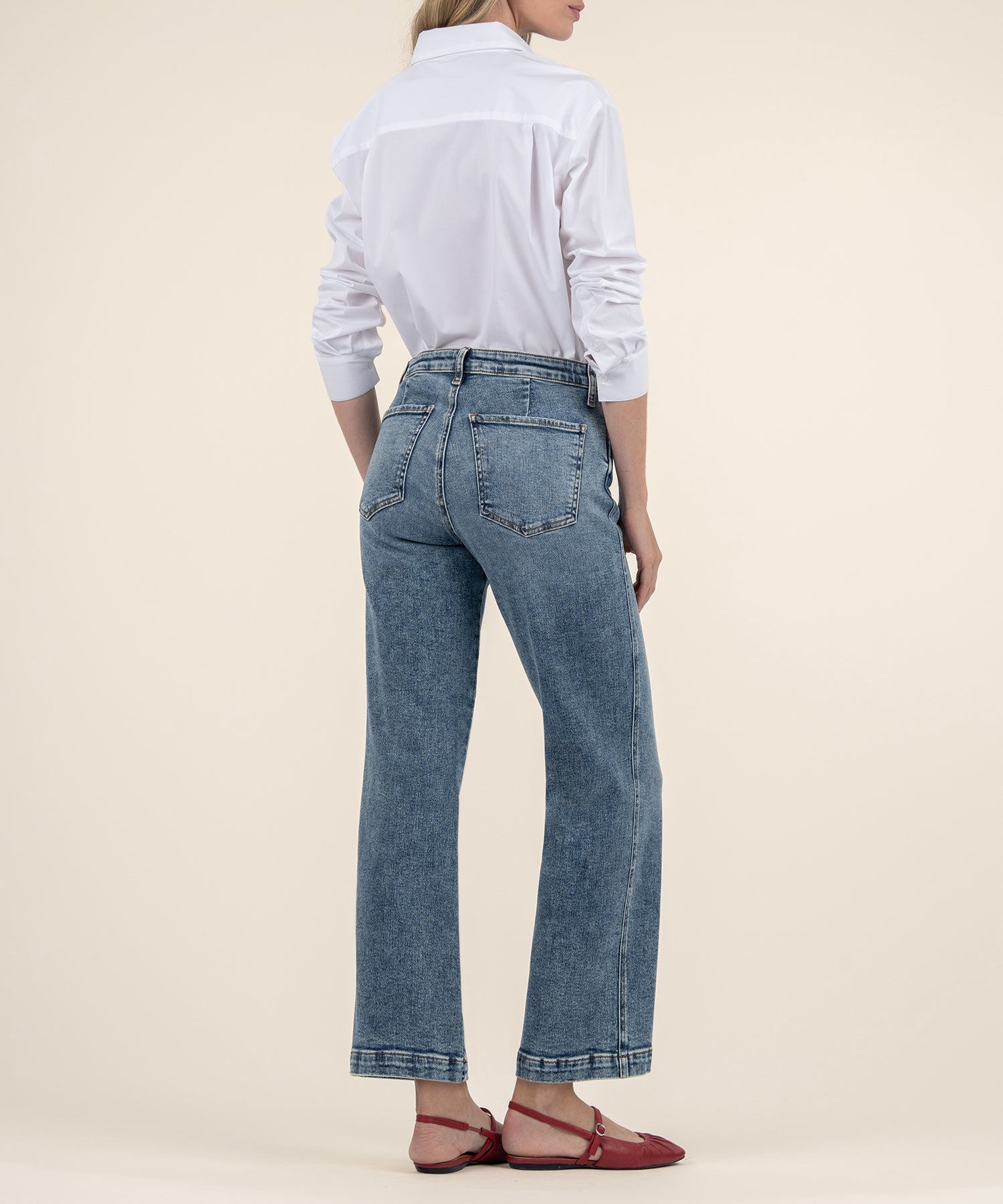 Pattie High Rise Relaxed Straigh Leg