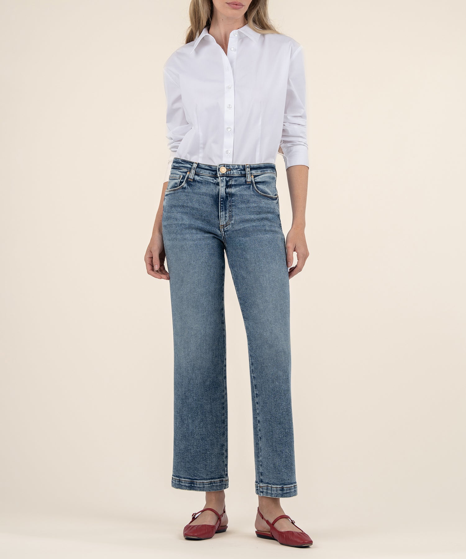 Pattie High Rise Relaxed Straigh Leg