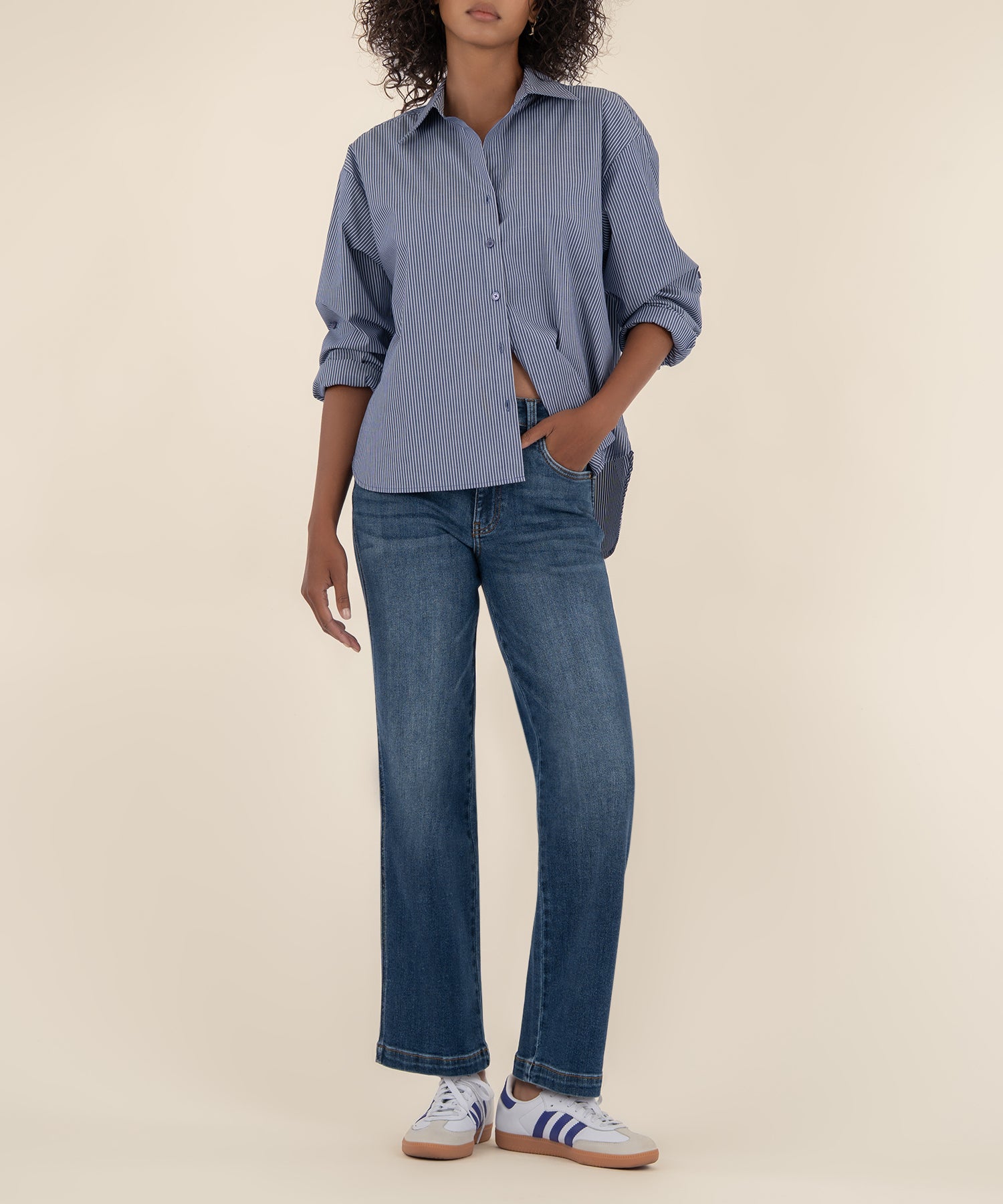 Pattie High Rise Straight Leg