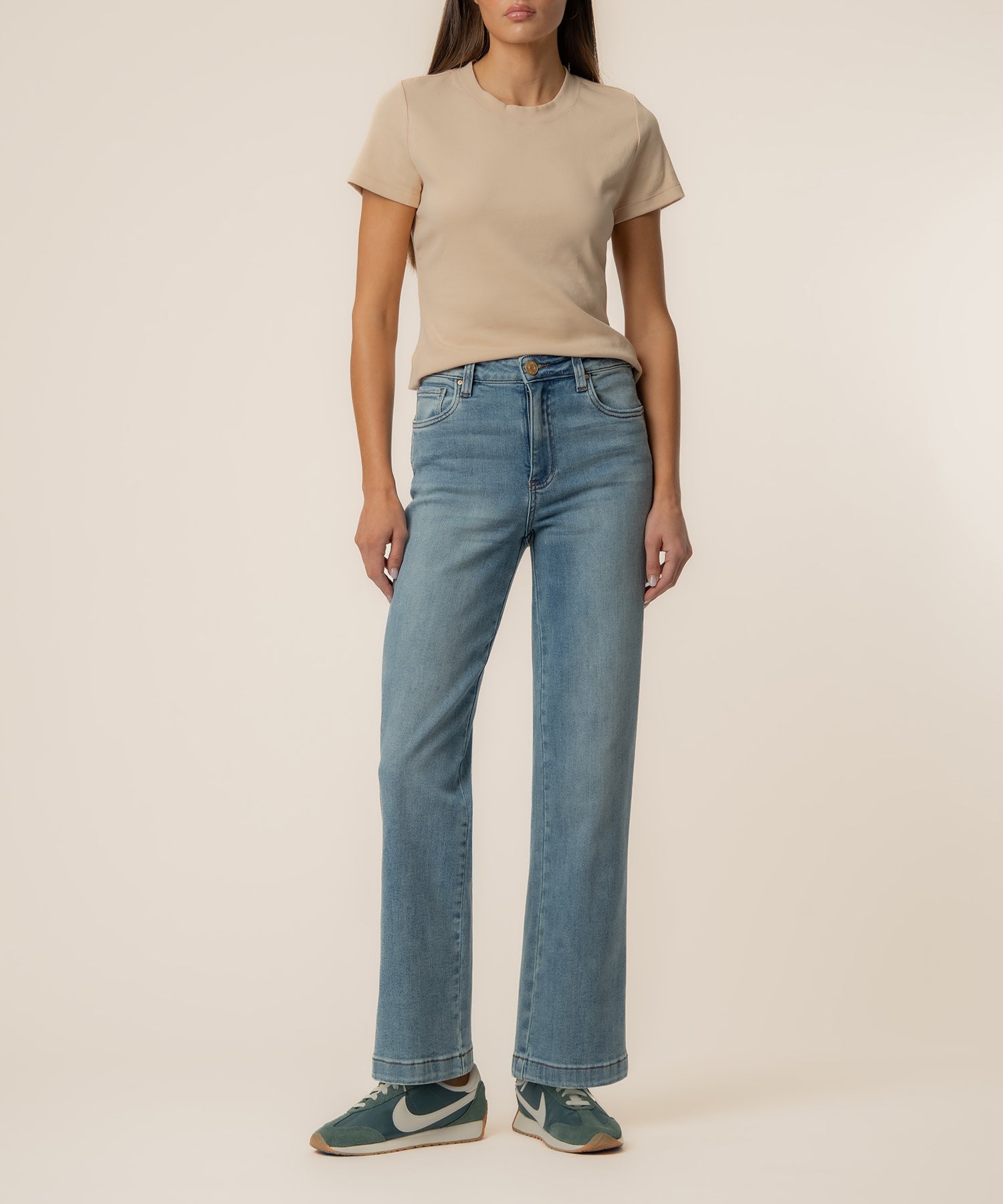 Pattie High Rise Straight Leg