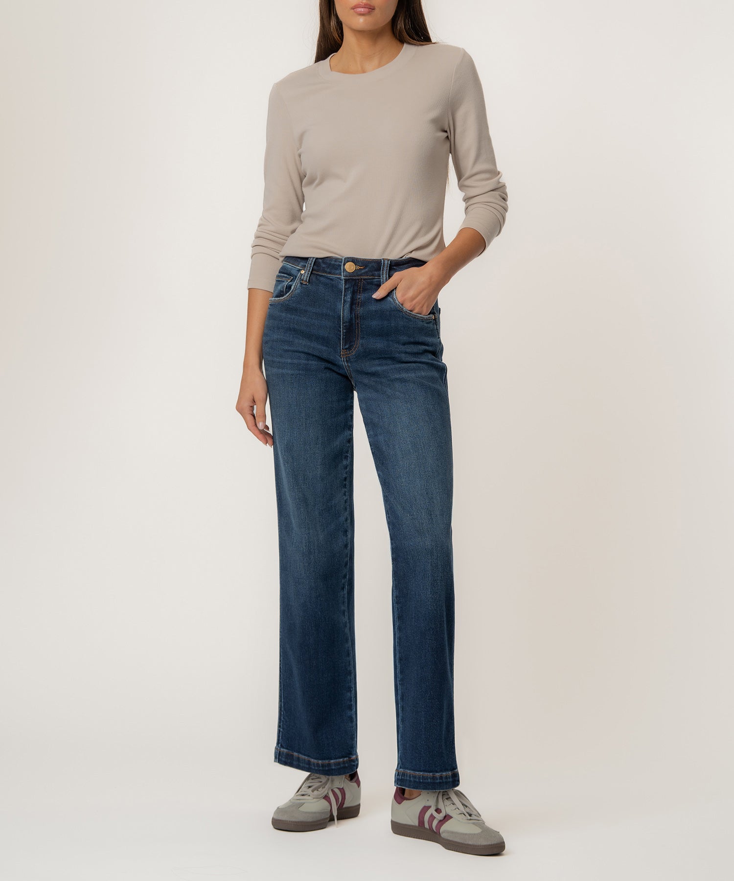 Pattie High Rise-Straight Leg