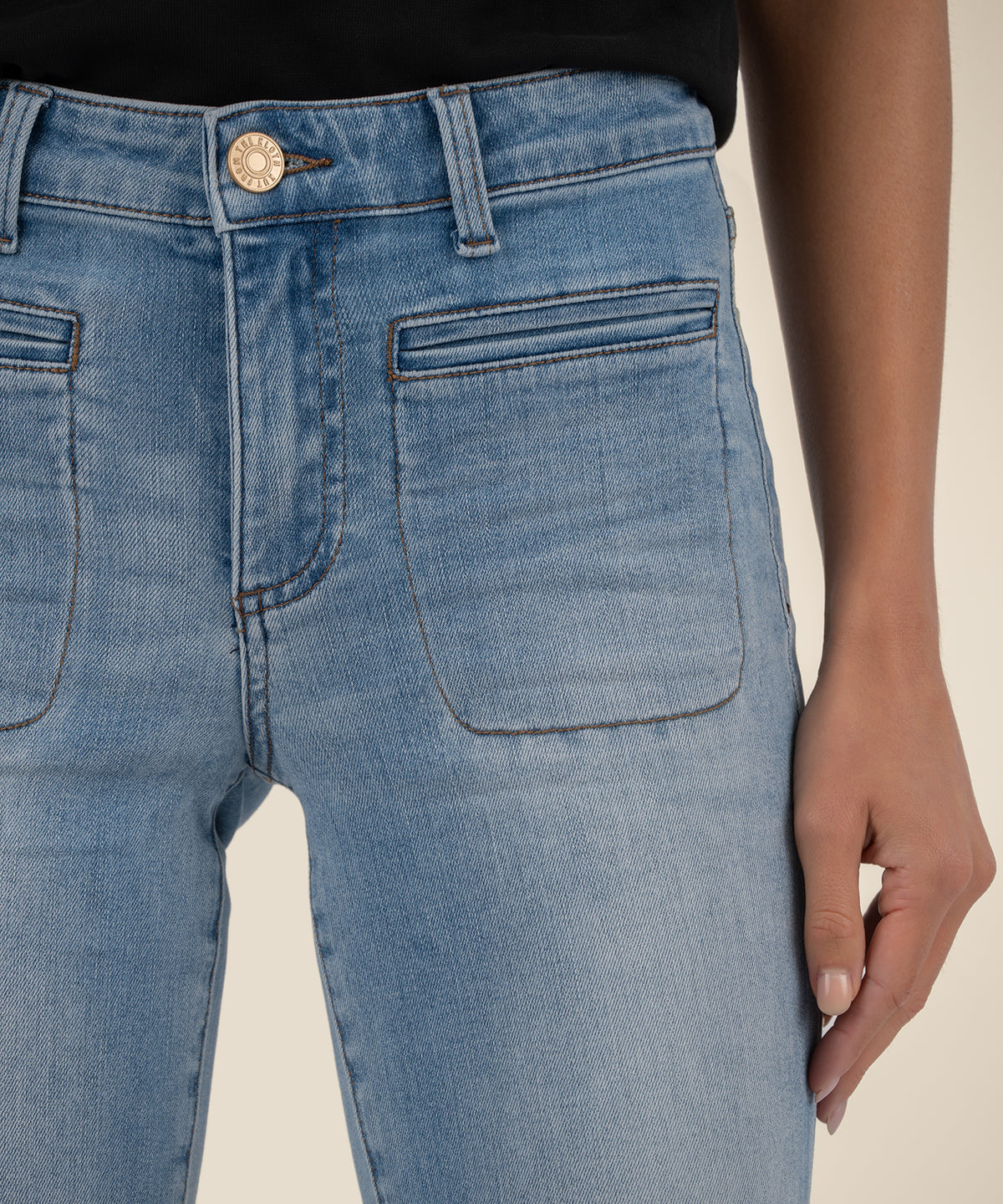 Amy Crop Straigh Leg, Petite