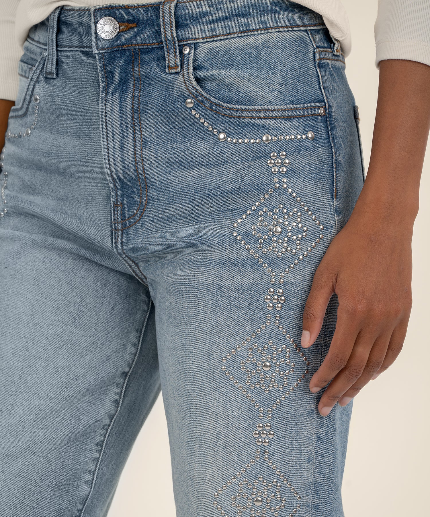 Fay High Rise Ankle Straight Leg