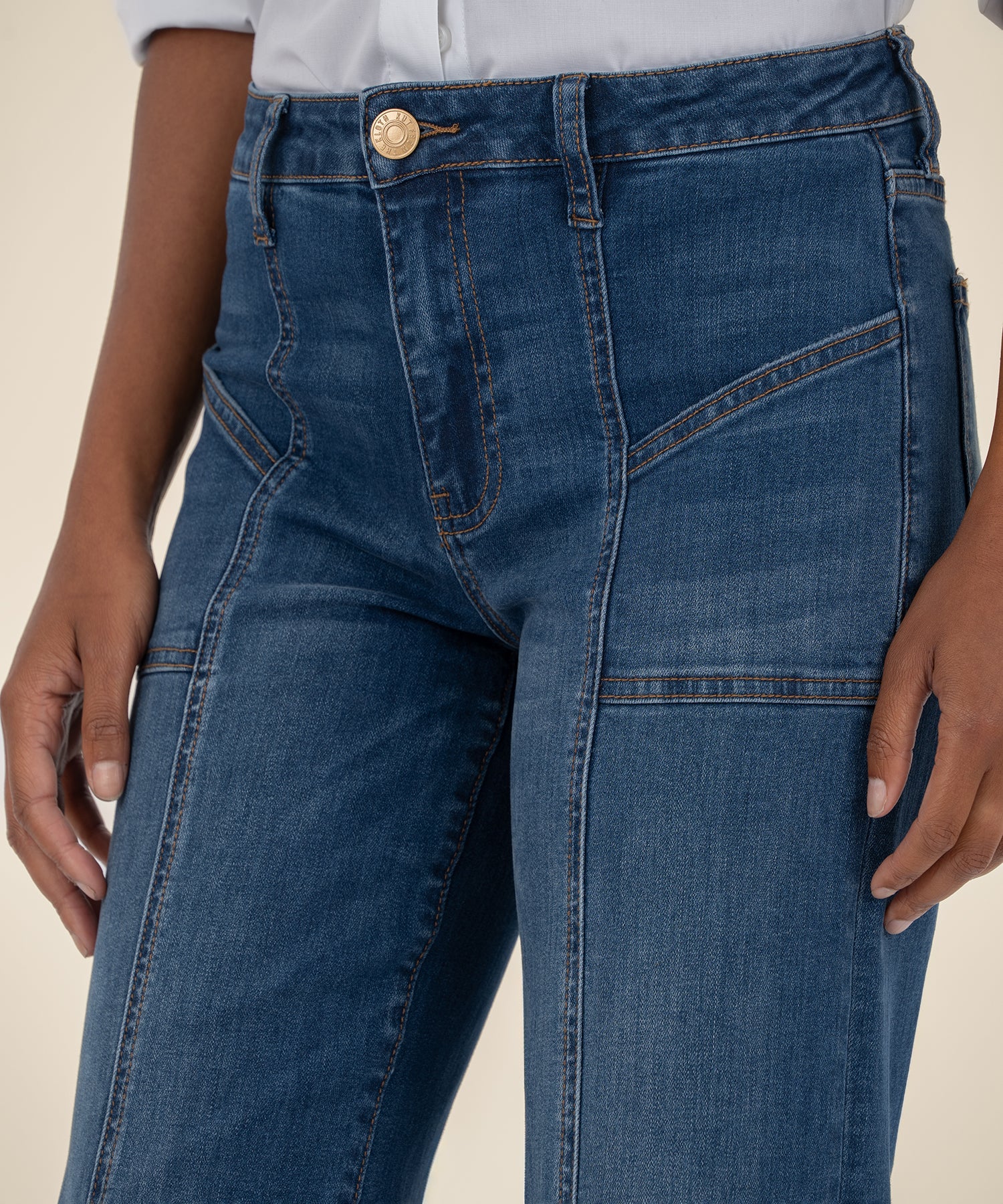 Jean High Rise Wide Leg, Petite