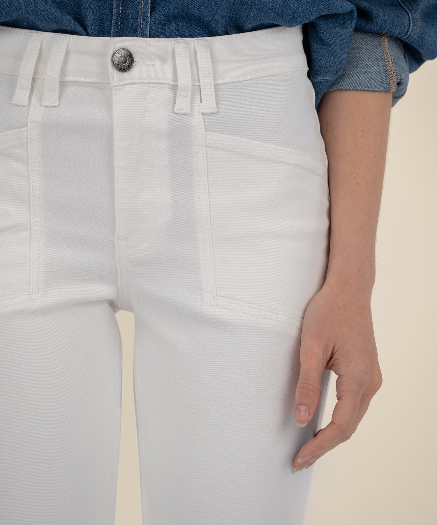Kelsey High Rise Ankle Flare