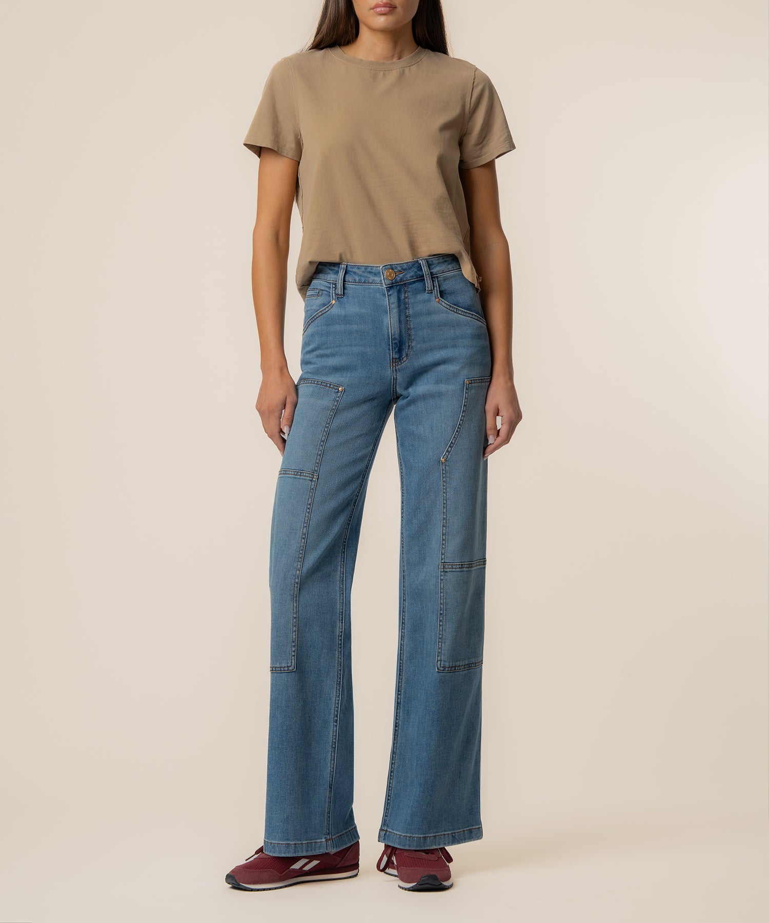 Jodi High Rise Straight Leg