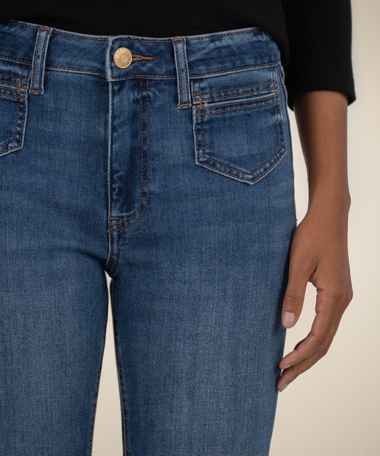 Kelsey High Rise Ankle Flare