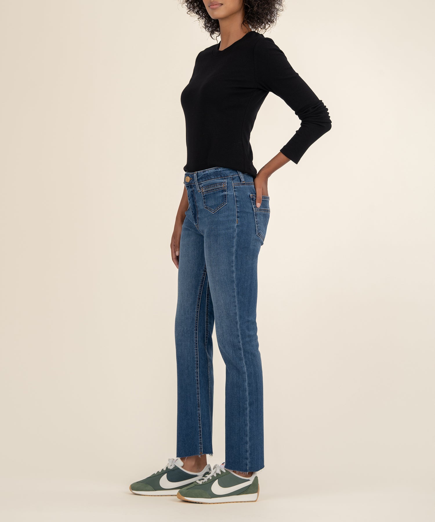 Kelsey High Rise Ankle Flare