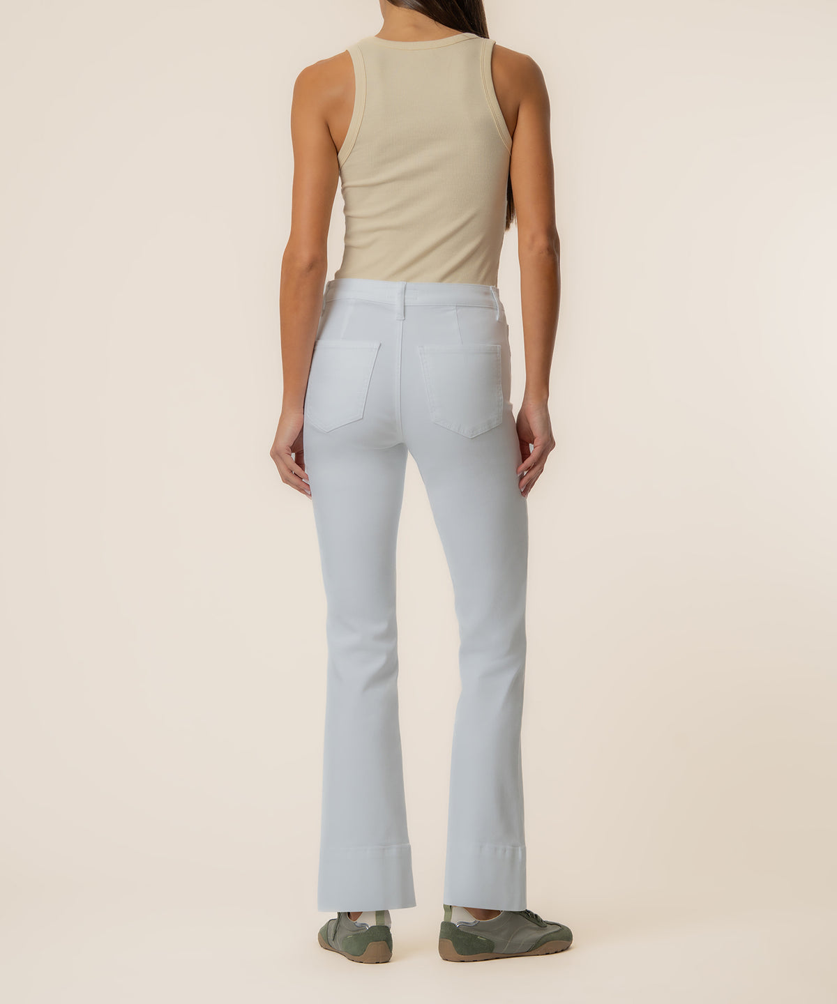 Kelsey Mid Rise Flare, Long Inseam
