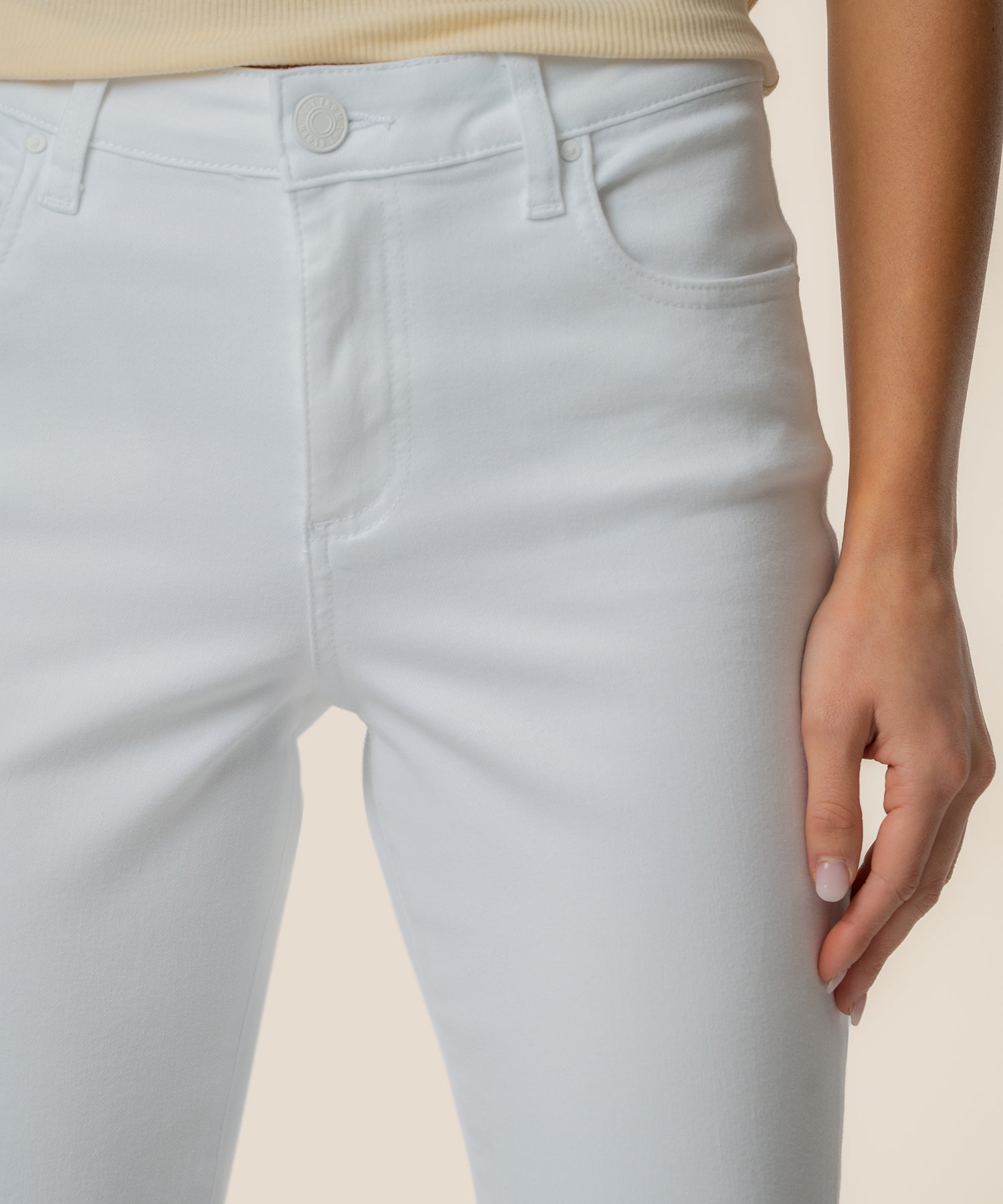 Kelsey Mid Rise Flare, Long Inseam