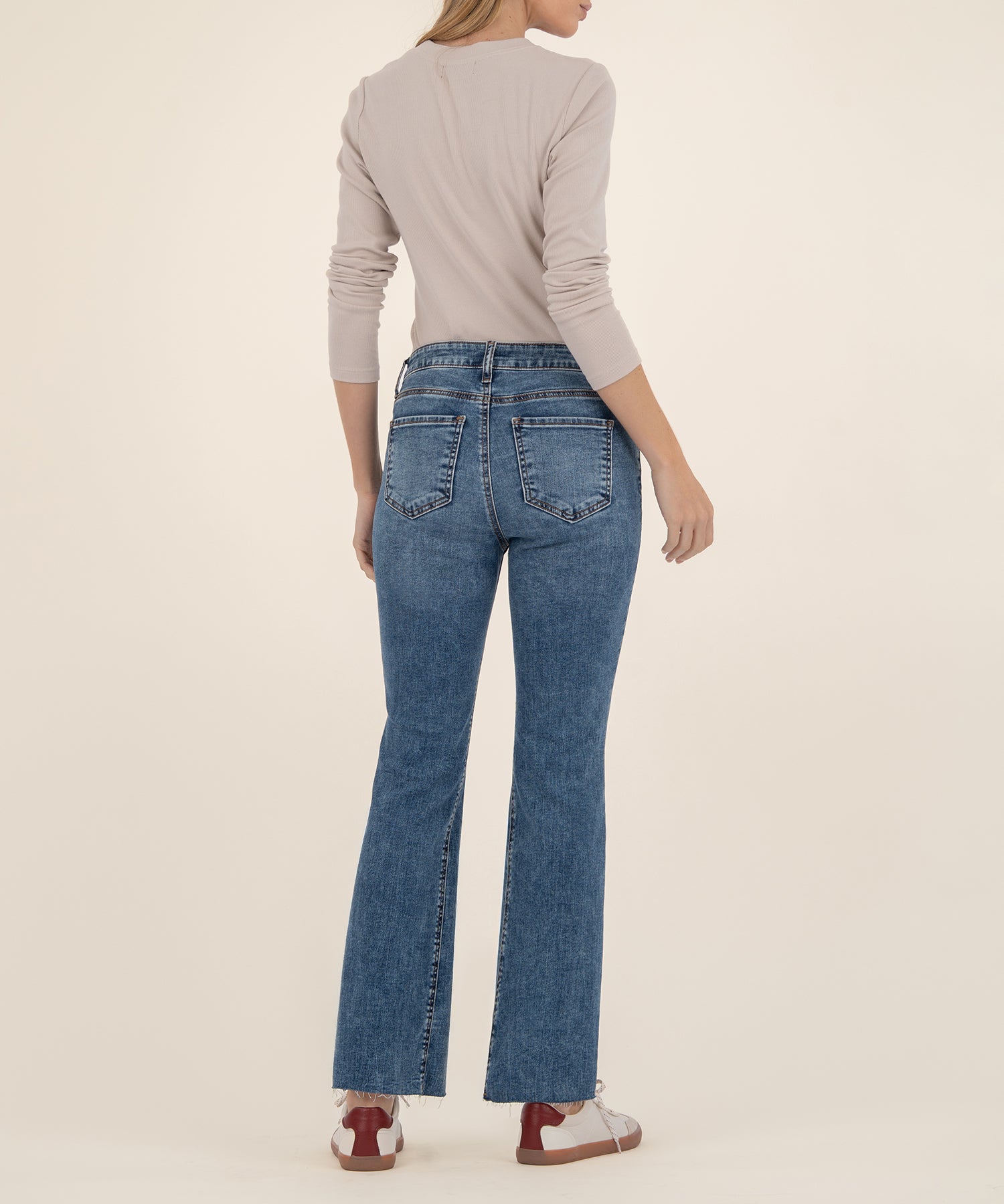 Kelly High Rise Kick Flare, Petite