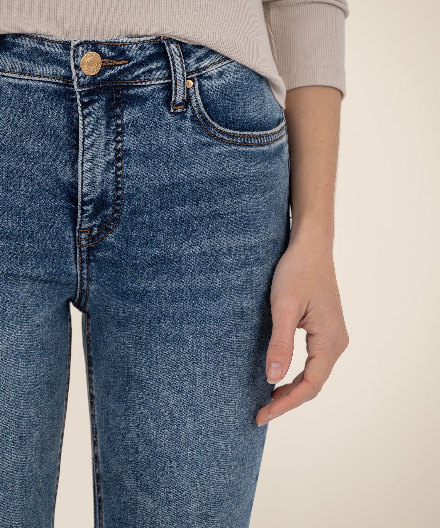 Kelly High Rise Kick Flare, Petite