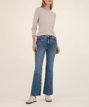 Kelly High Rise Kick Flare, Petite