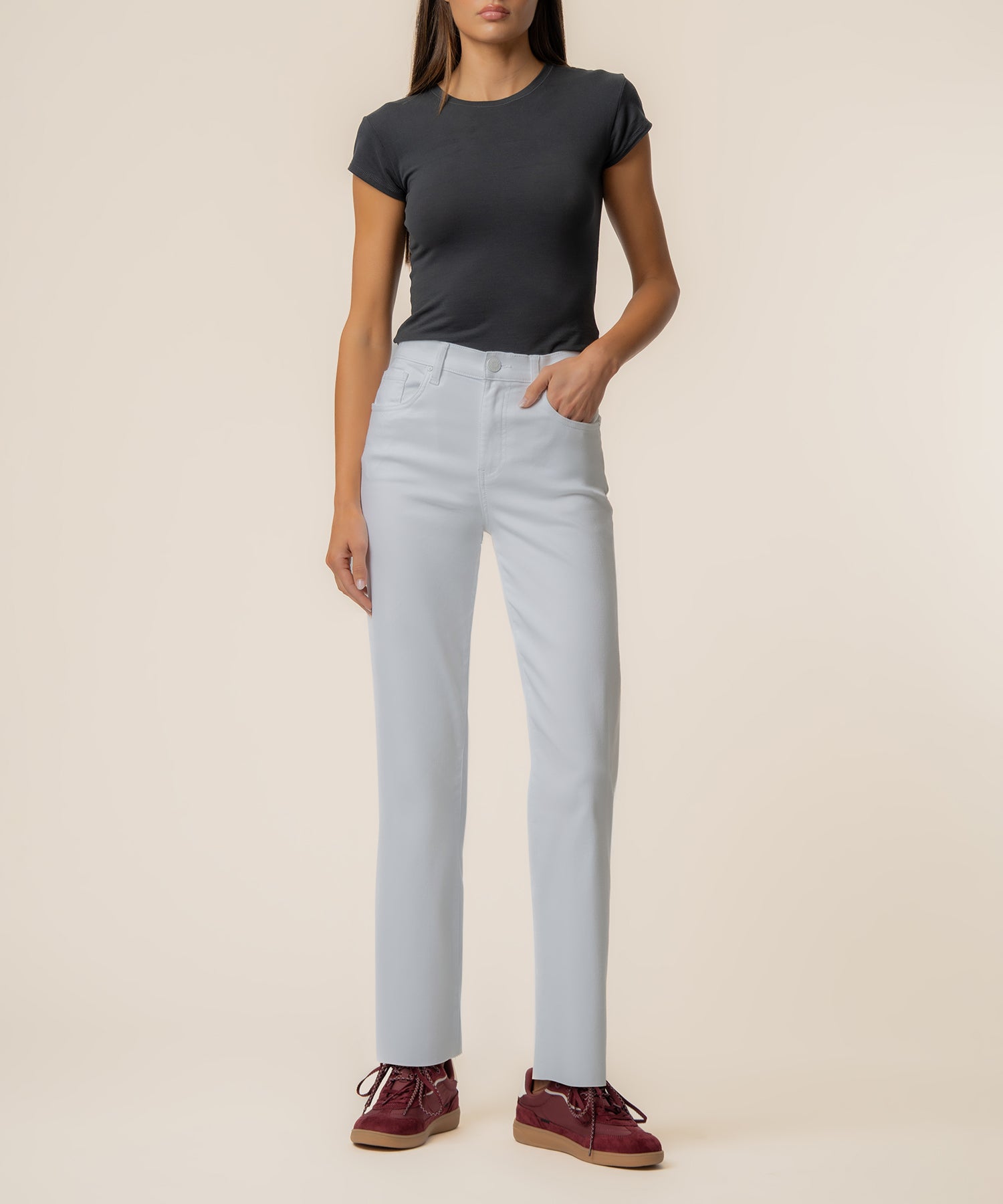Avery High Rise Straight Leg
