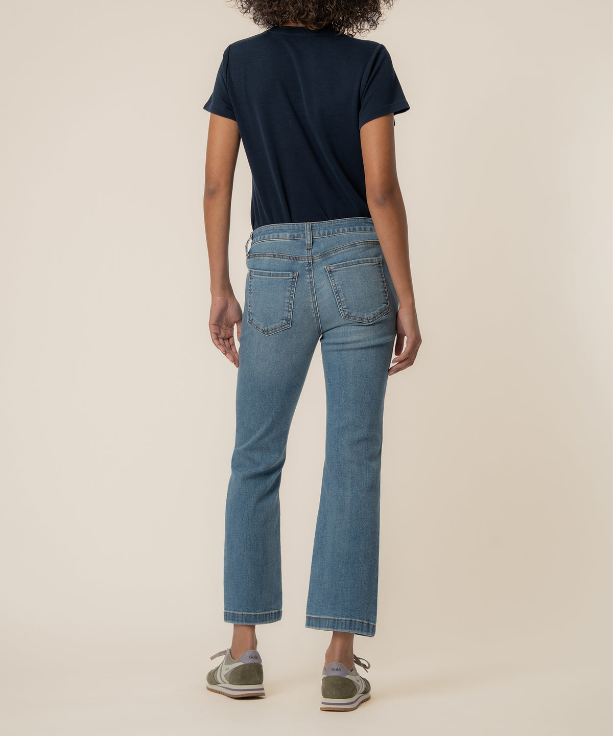 Kelsey High Rise Ankle Flare, Petite