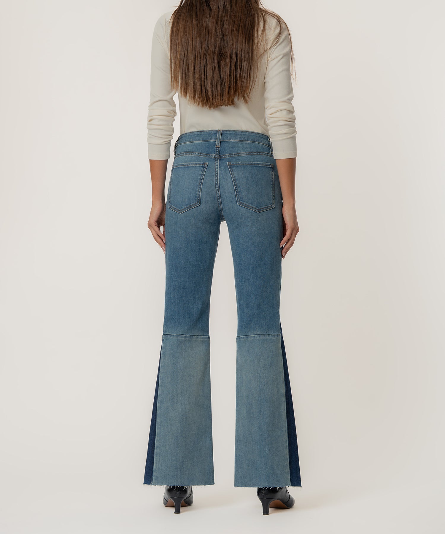 Lulu High Rise Bootcut Leg